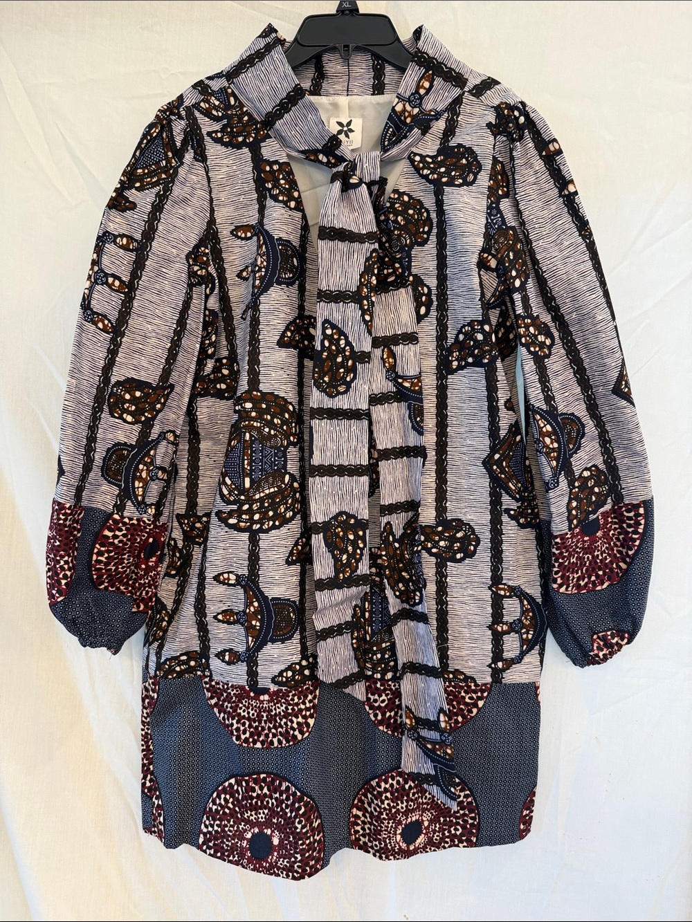 Print minidress